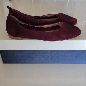 Caslon suede flats